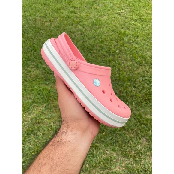 CROCS Shoes Crocs Classic Salmon Peach Coral Clogs Slip On Shoe